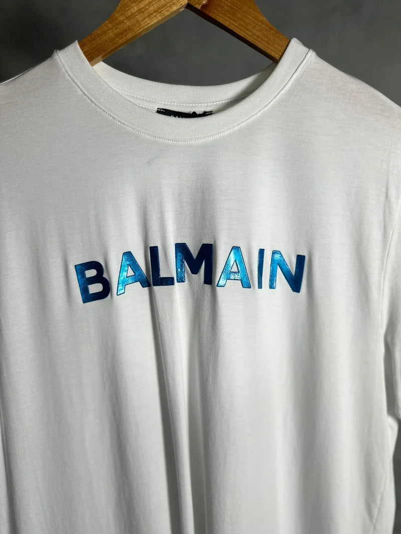 CAMISETA BALMAIN ESTAMPA EMBORRACHADA