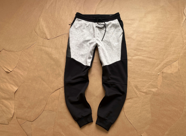 CALÇA MOLETOM NIKE FLECEE PRETO CINZA