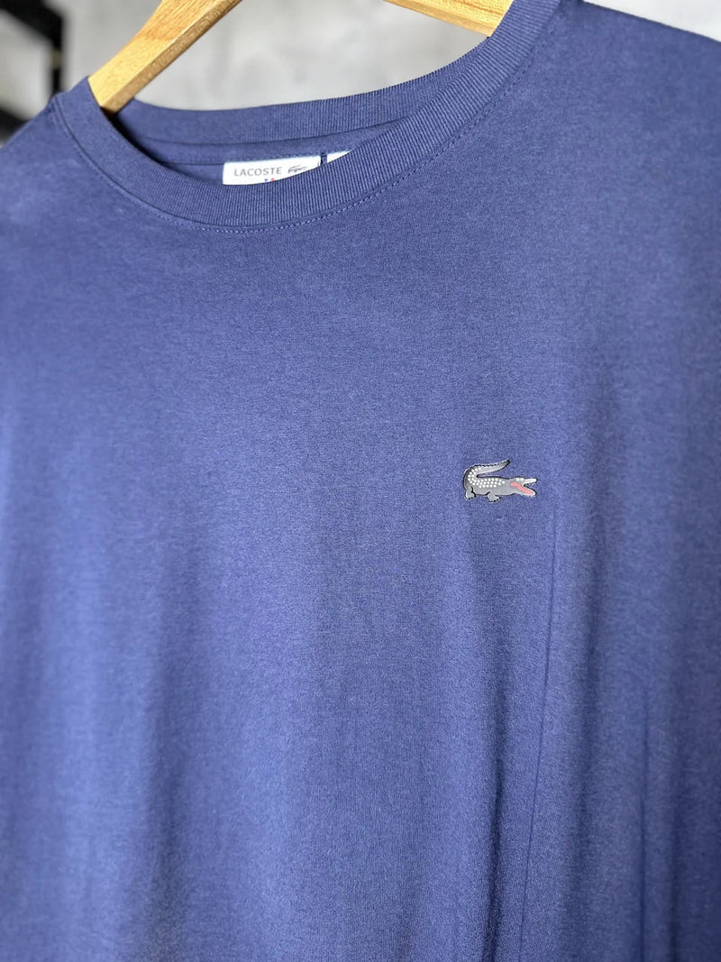 CAMISETA LACOSTE BASICA CROCODILO EMBORRACHADO